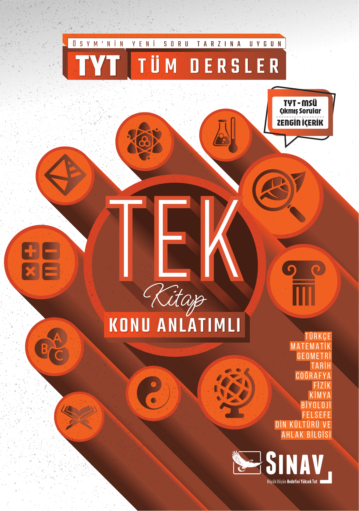 2027 TYT 12. Sınıf Tüm Dersler Konu Anlatımılı Tek Kitap