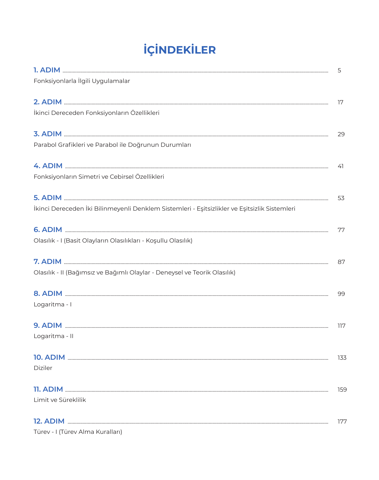 2026 AYT 24 Adımda Matematik